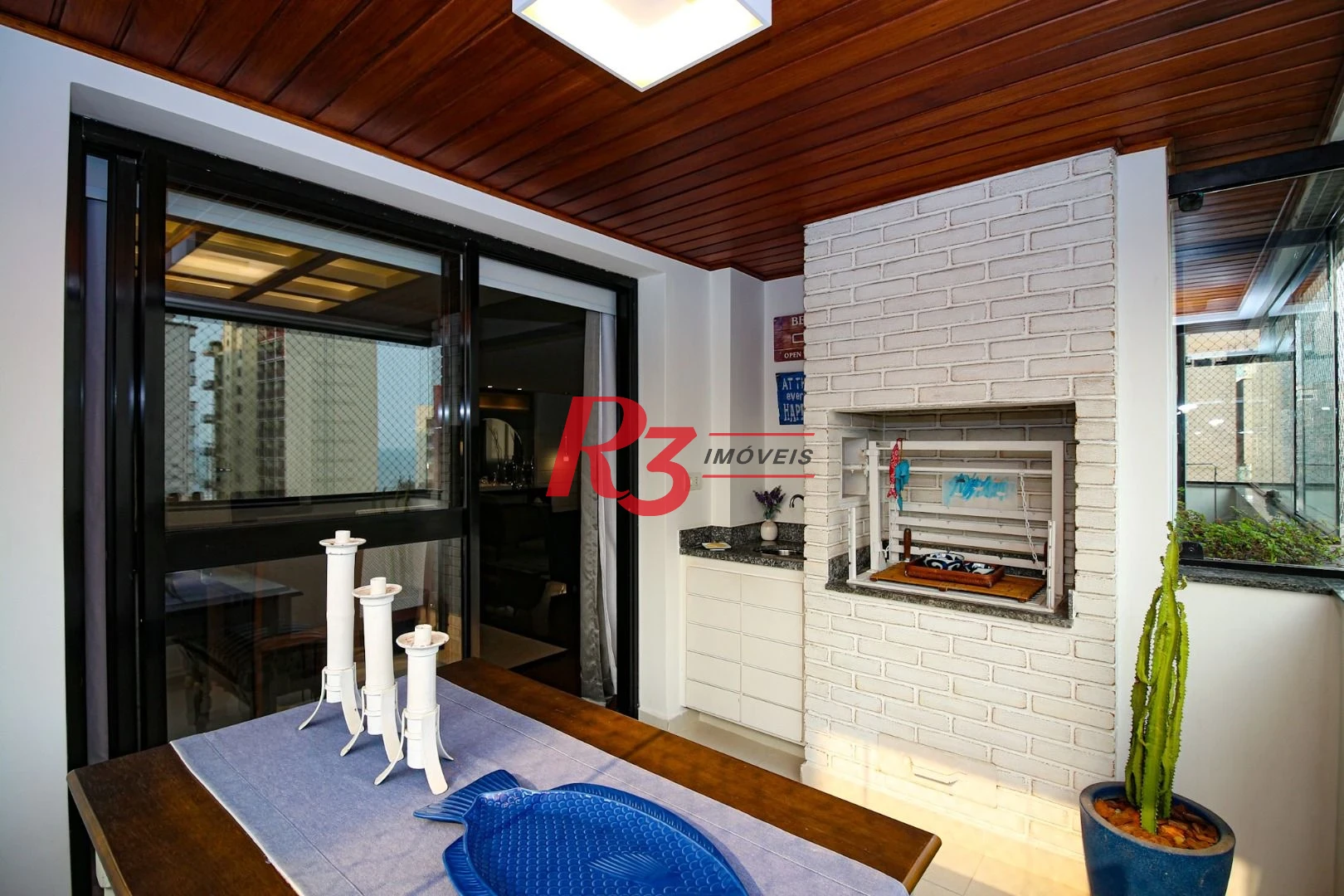 Apartamento com 4 suítes à venda, 266 m² por R$ 2.500.000 - Boqueirão - Santos/SP