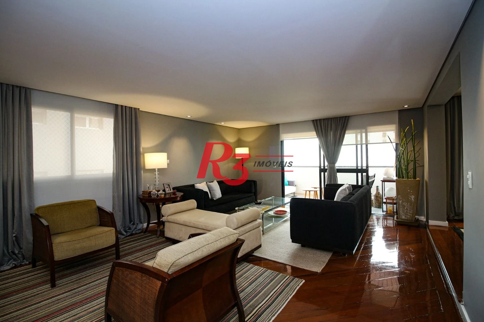 Apartamento com 4 suítes à venda, 266 m² por R$ 2.500.000 - Boqueirão - Santos/SP