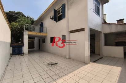 Casa com 3 dormitórios à venda, 210 m² por R$ 2.130.000,00 - Embaré - Santos/SP