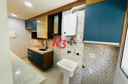 Apartamento à venda, 62 m² por R$ 752.600,00 - Marapé - Santos/SP