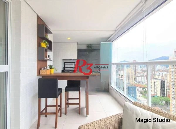 Apartamento à venda, 108 m² por R$ 1.940.000,00 - Gonzaga - Santos/SP