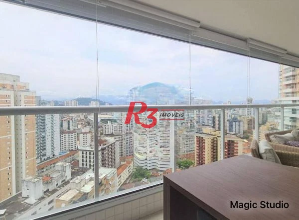 Apartamento à venda, 108 m² por R$ 1.940.000,00 - Gonzaga - Santos/SP
