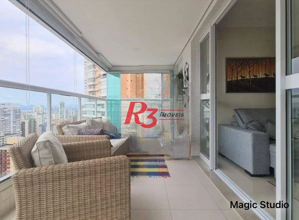 Apartamento à venda, 108 m² por R$ 1.940.000,00 - Gonzaga - Santos/SP