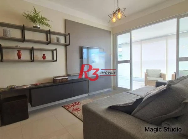 Apartamento à venda, 108 m² por R$ 1.940.000,00 - Gonzaga - Santos/SP