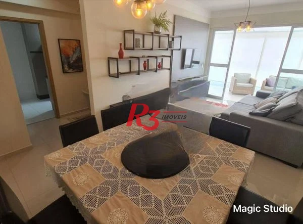 Apartamento à venda, 108 m² por R$ 1.940.000,00 - Gonzaga - Santos/SP