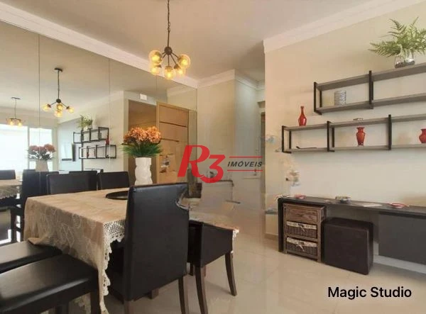 Apartamento à venda, 108 m² por R$ 1.940.000,00 - Gonzaga - Santos/SP