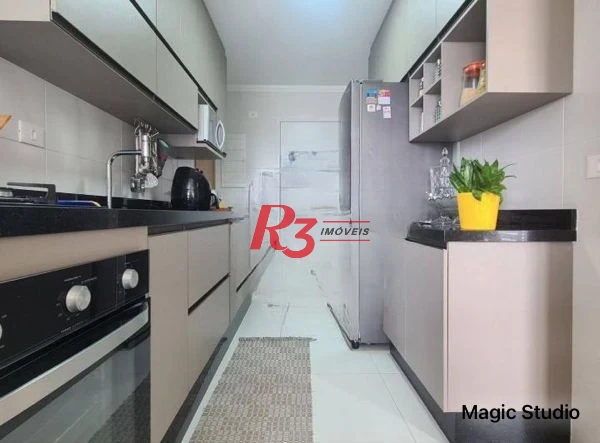 Apartamento à venda, 108 m² por R$ 1.940.000,00 - Gonzaga - Santos/SP