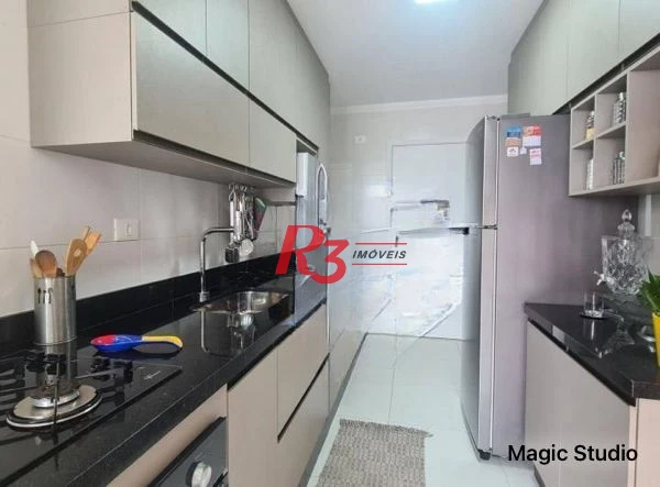 Apartamento à venda, 108 m² por R$ 1.940.000,00 - Gonzaga - Santos/SP