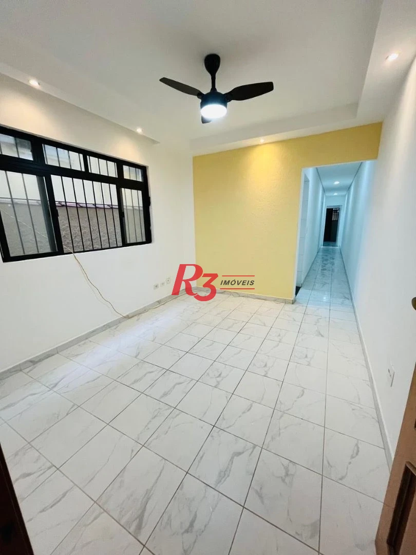 Apartamento com 2 dormitórios para alugar, 60 m² por R$ 3.300,00/mês - Marapé - Santos/SP