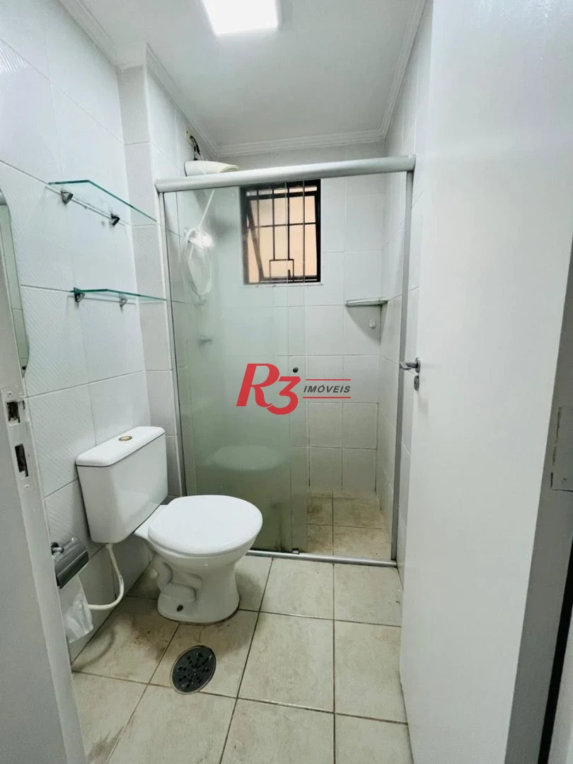Apartamento com 2 dormitórios para alugar, 60 m² por R$ 3.300,00/mês - Marapé - Santos/SP