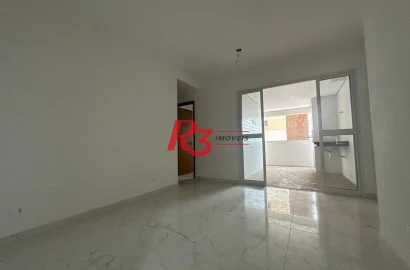 R3 ALUGA excelente apartamento com dois dormítórios em condomínio clube no bairro do Boqueirão, em Santos.