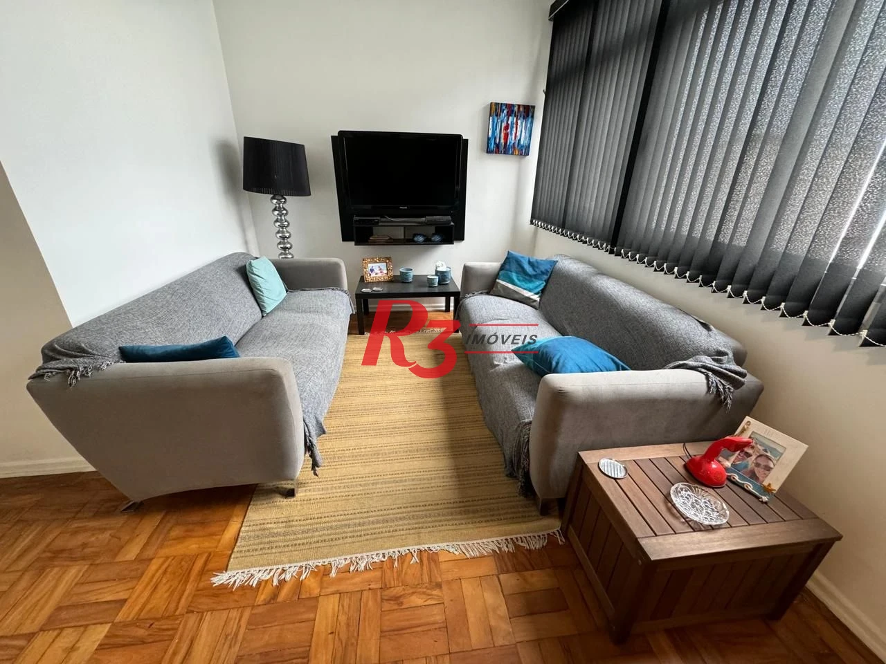 Apartamento com 2 dormitórios à venda, 89 m² por R$ 860.000,00 - Embaré - Santos/SP