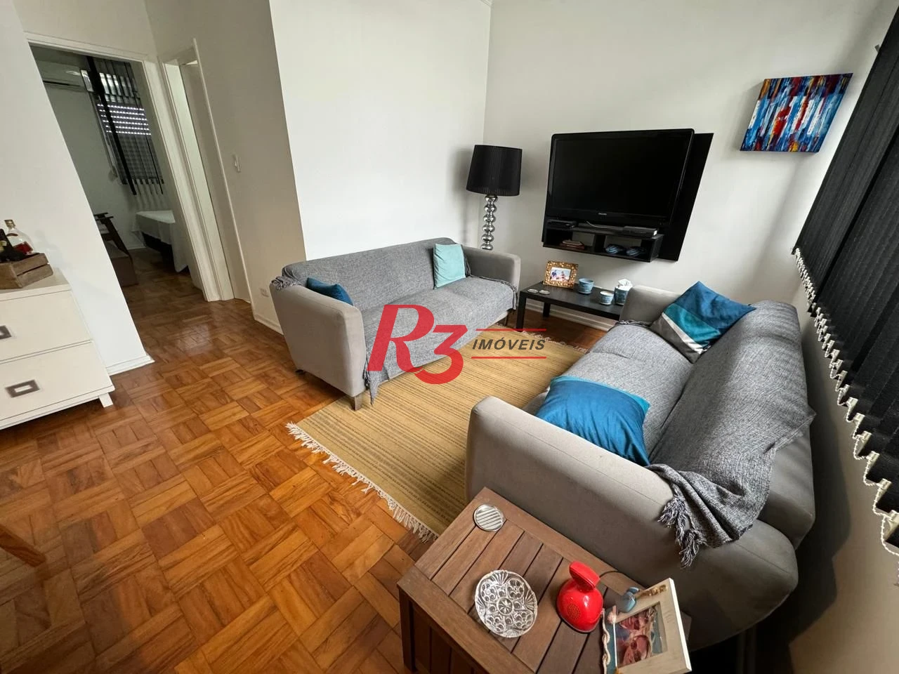 Apartamento com 2 dormitórios à venda, 89 m² por R$ 860.000,00 - Embaré - Santos/SP