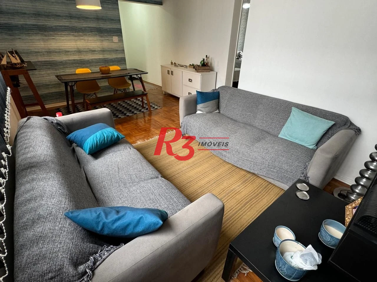 Apartamento com 2 dormitórios à venda, 89 m² por R$ 860.000,00 - Embaré - Santos/SP