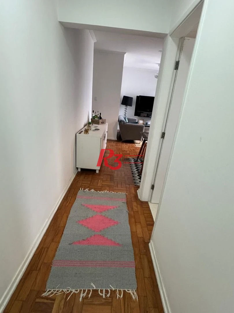 Apartamento com 2 dormitórios à venda, 89 m² por R$ 860.000,00 - Embaré - Santos/SP