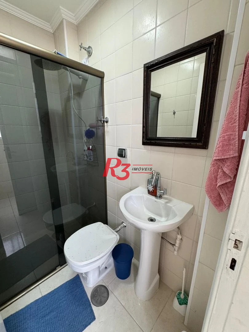 Apartamento com 2 dormitórios à venda, 89 m² por R$ 860.000,00 - Embaré - Santos/SP