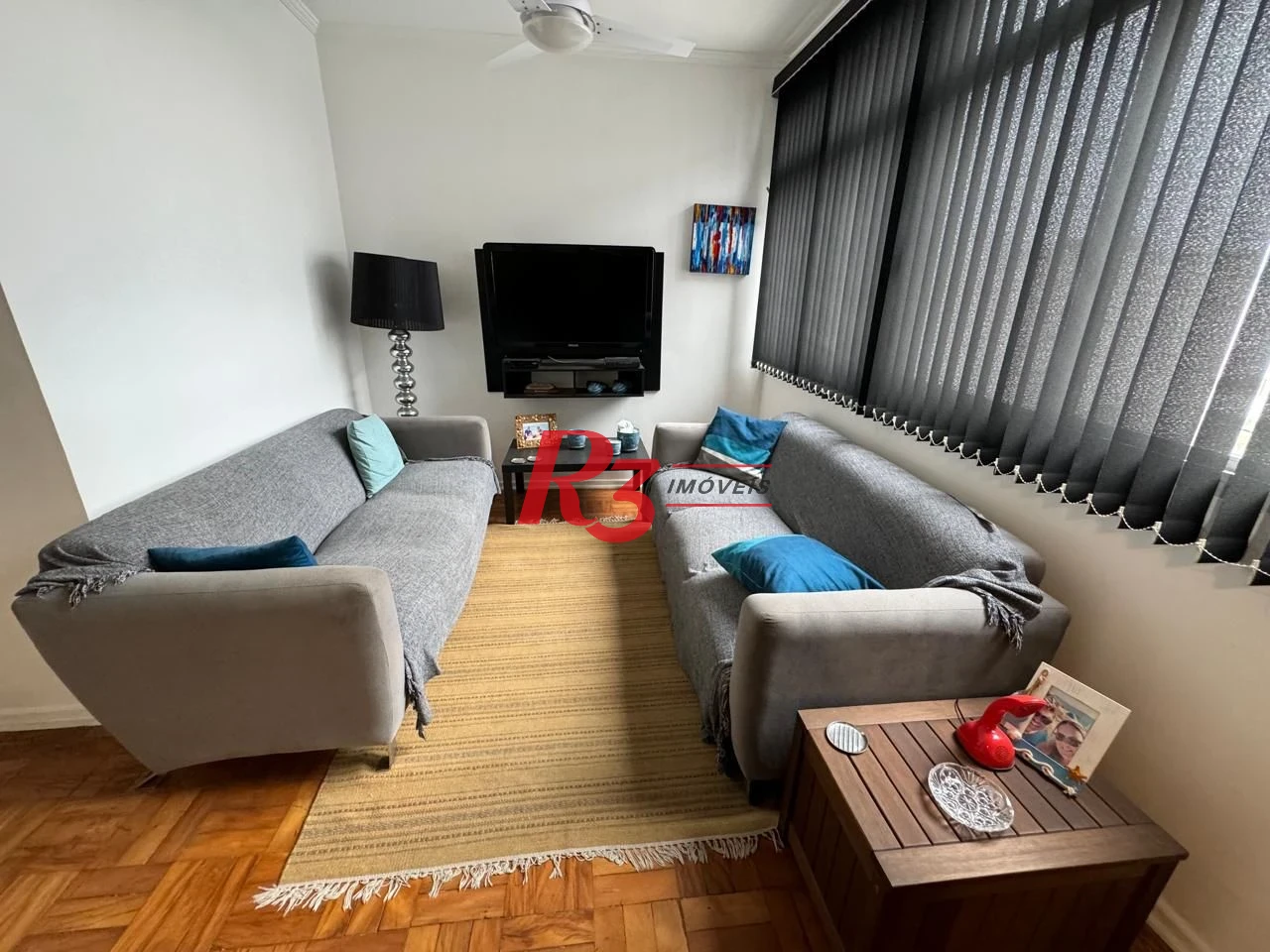Apartamento com 2 dormitórios à venda, 89 m² por R$ 860.000,00 - Embaré - Santos/SP