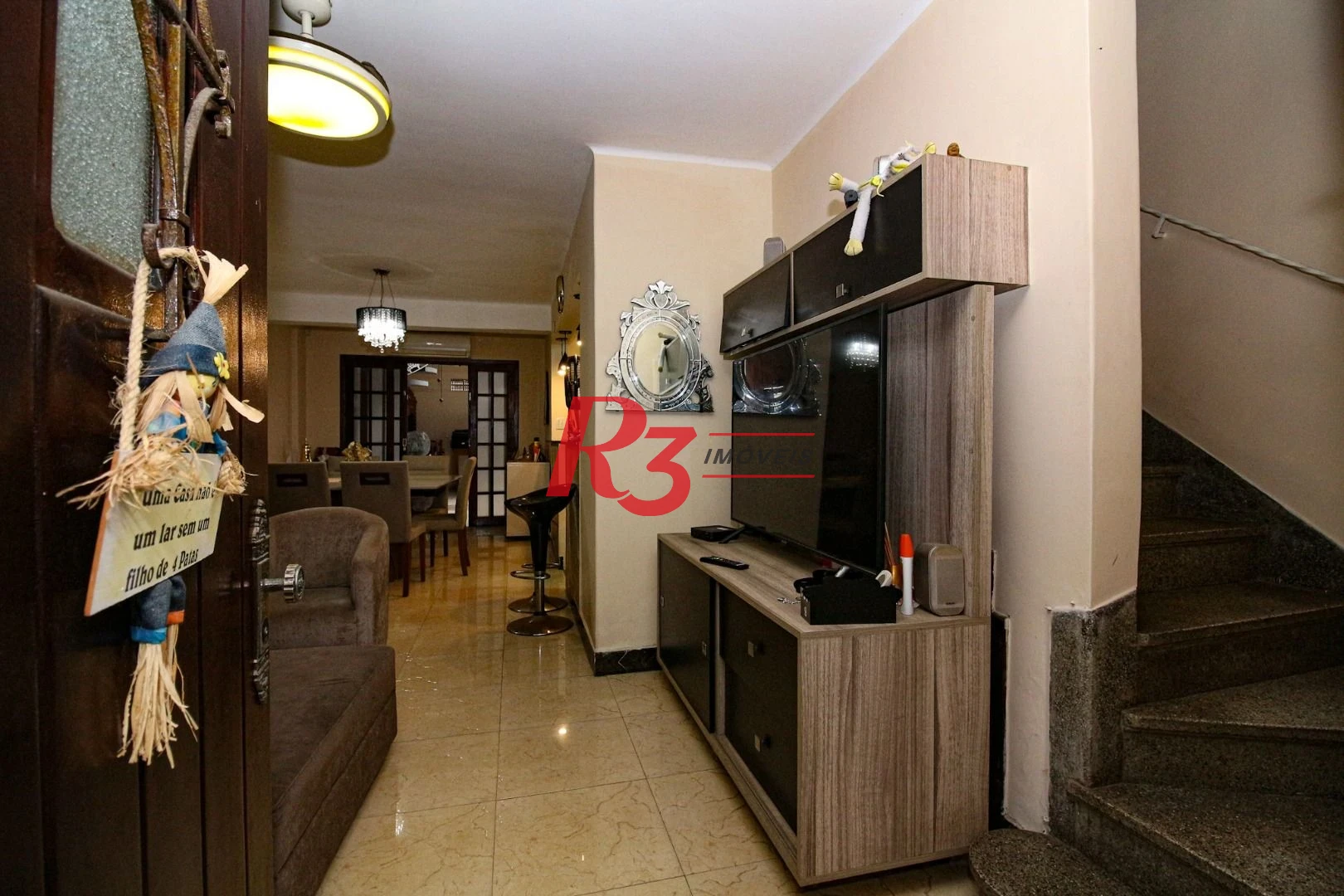 Sobrado à venda, 135 m² por R$ 1.015.000,00 - Boqueirão - Santos/SP