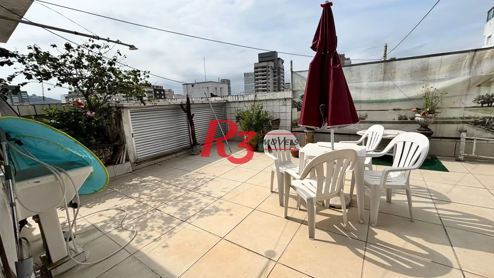 Apartamento Garden com 2 dormitórios à venda, 120 m² por R$ 690.000,00 - Gonzaga - Santos/SP