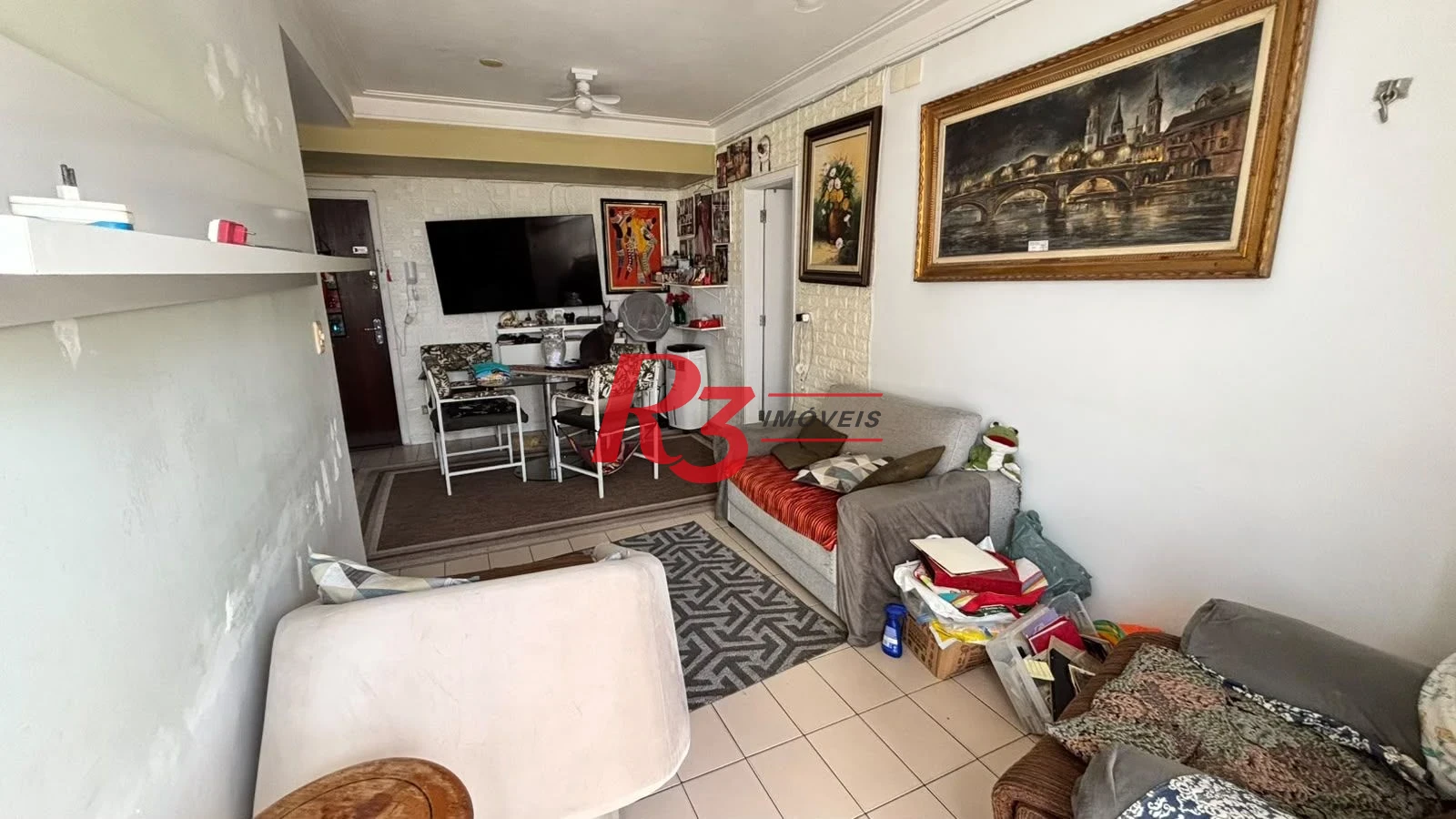 Apartamento Garden com 2 dormitórios à venda, 120 m² por R$ 690.000,00 - Gonzaga - Santos/SP