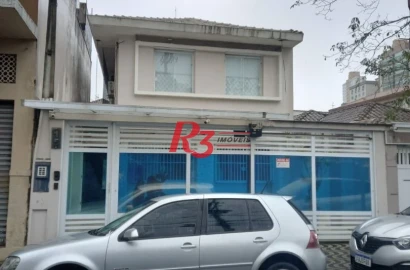 Sobrado com 4 dormitórios à venda, 245 m² por R$ 1.338.000,00 - Ponta da Praia - Santos/SP