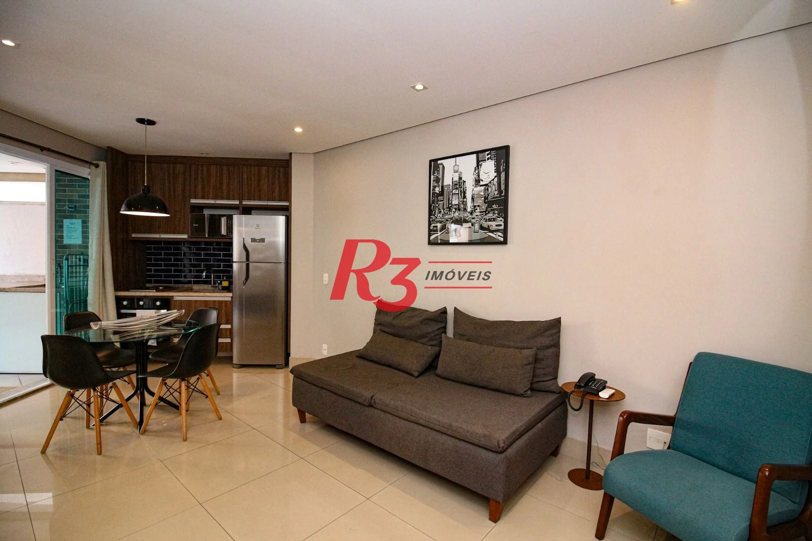 Apartamento à venda, 63 m² por R$ 845.000,00 - Pompéia - Santos/SP