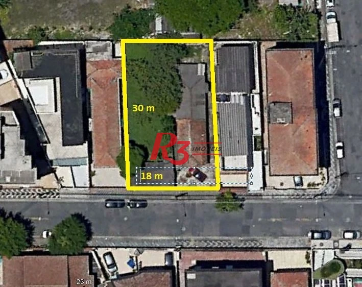 Terreno para alugar, 480 m² por R$ 30.000,00/mês - Ponta da Praia - Santos/SP