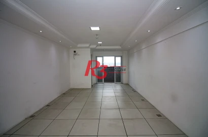 Sala para alugar, 43 m² por R$ 2.700,00/mês - Encruzilhada - Santos/SP