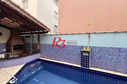 Casa à venda, 182 m² por R$ 1.250.000,00 - Embaré - Santos/SP