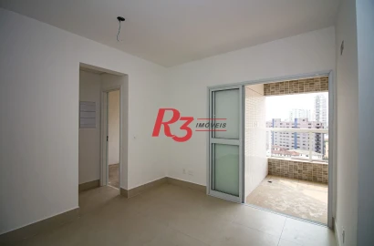 Apartamento com 1 dormitório à venda, 56 m² por R$ 800.000,00 - Boqueirão - Santos/SP