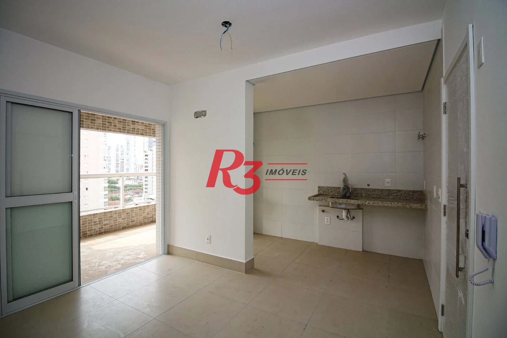 Apartamento com 1 dormitório à venda, 56 m² por R$ 800.000,00 - Boqueirão - Santos/SP