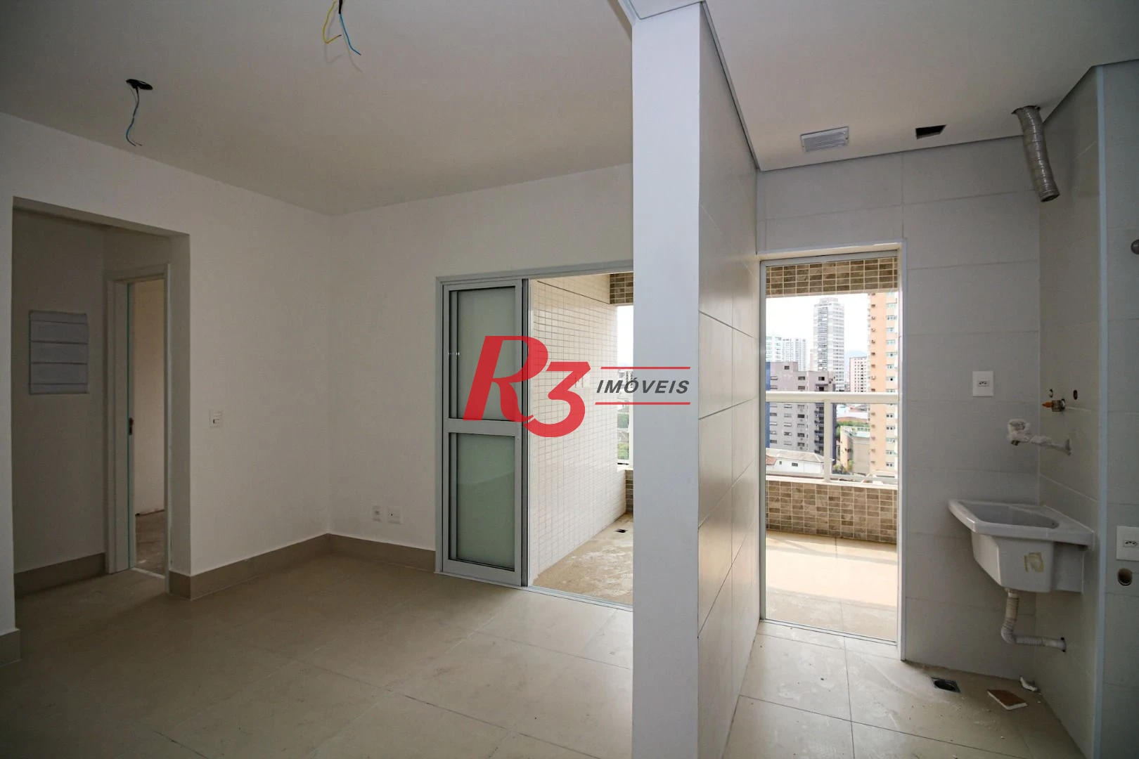 Apartamento com 1 dormitório à venda, 56 m² por R$ 800.000,00 - Boqueirão - Santos/SP