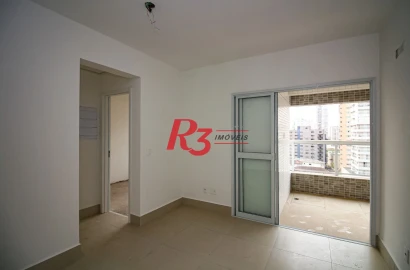 Apartamento com 1 dormitório à venda, 53 m² por R$ 760.000,00 - Boqueirão - Santos/SP