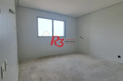 Studio com 1 dormitório à venda, 24 m² por R$ 359.000,00 - Gonzaga - Santos/SP