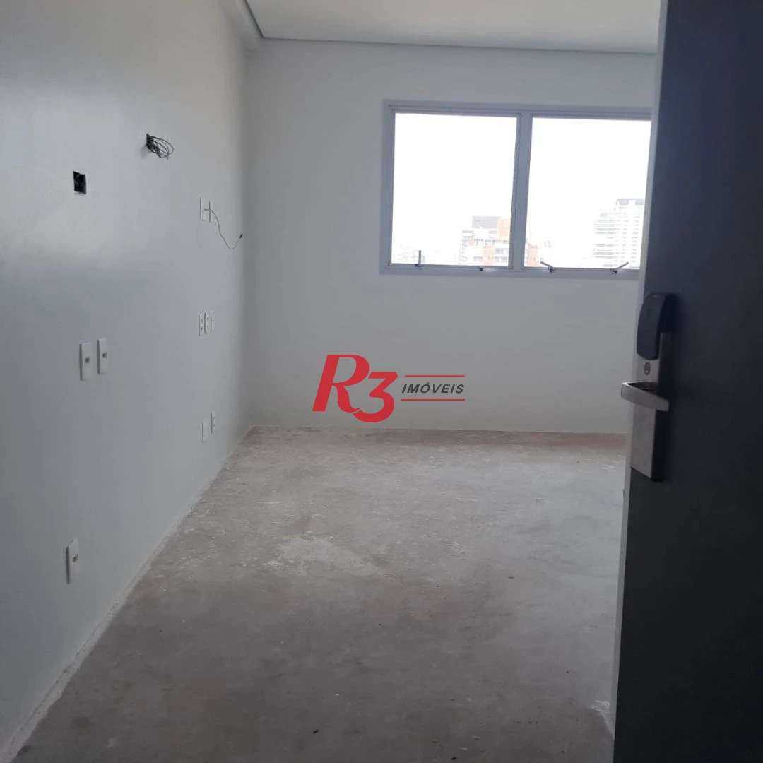 Studio com 1 dormitório à venda, 24 m² por R$ 359.000,00 - Gonzaga - Santos/SP