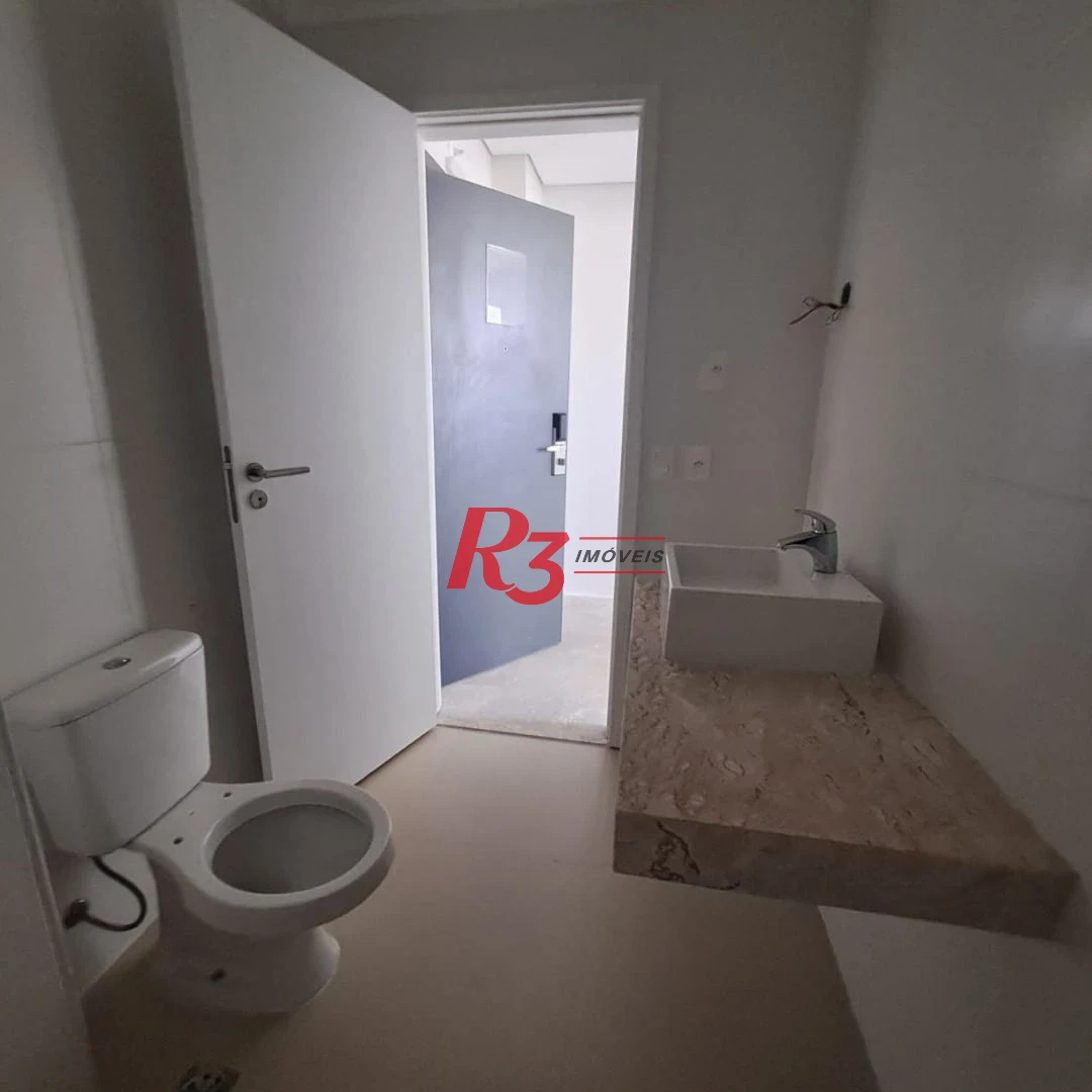 Studio com 1 dormitório à venda, 24 m² por R$ 359.000,00 - Gonzaga - Santos/SP