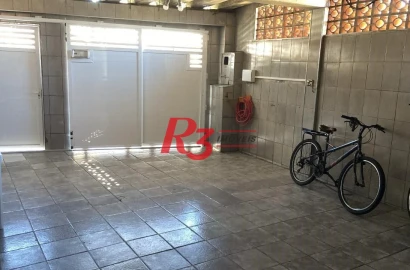 Casa com 3 dormitórios à venda por R$ 426.000 - Parque Bitaru - São Vicente/SP