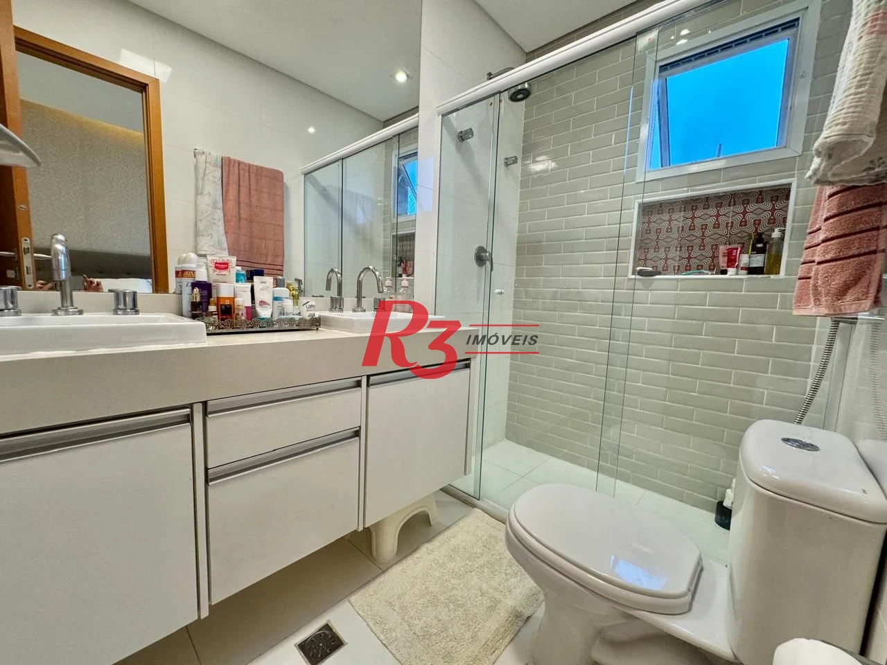 Apartamento com 3 dormitórios à venda, 124 m² por R$ 2.200.000,00 - Boqueirão - Santos/SP