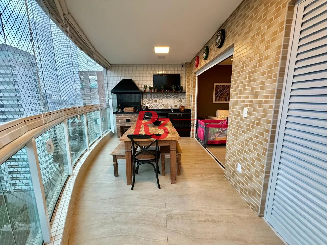Apartamento com 3 dormitórios à venda, 124 m² por R$ 2.200.000,00 - Boqueirão - Santos/SP