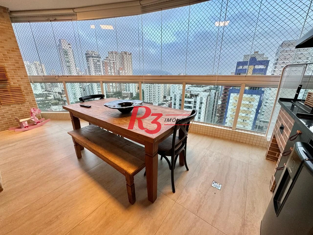 Apartamento com 3 dormitórios à venda, 124 m² por R$ 2.200.000,00 - Boqueirão - Santos/SP