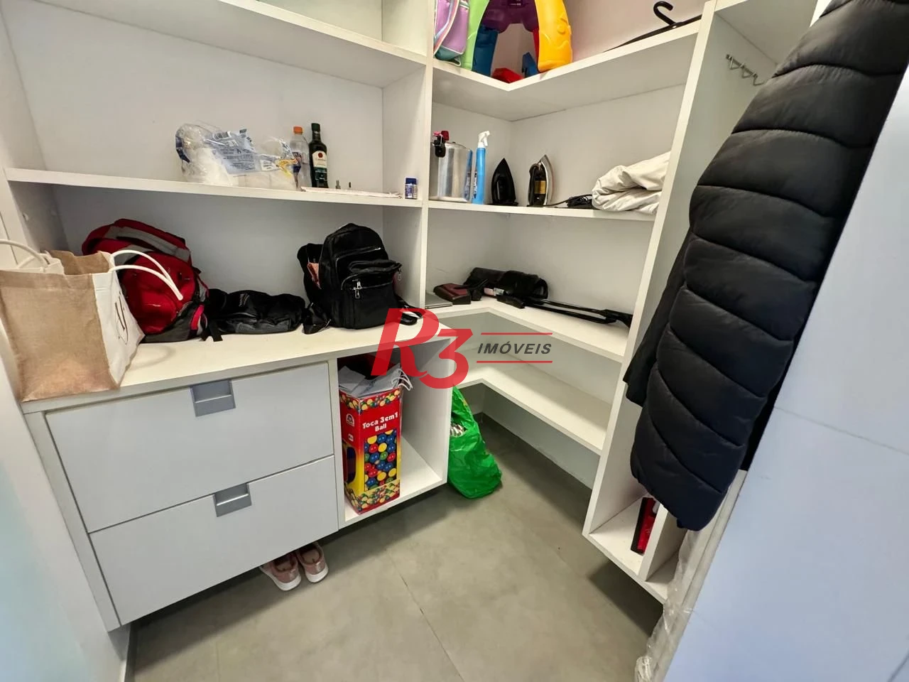 Apartamento com 3 dormitórios à venda, 124 m² por R$ 2.200.000,00 - Boqueirão - Santos/SP
