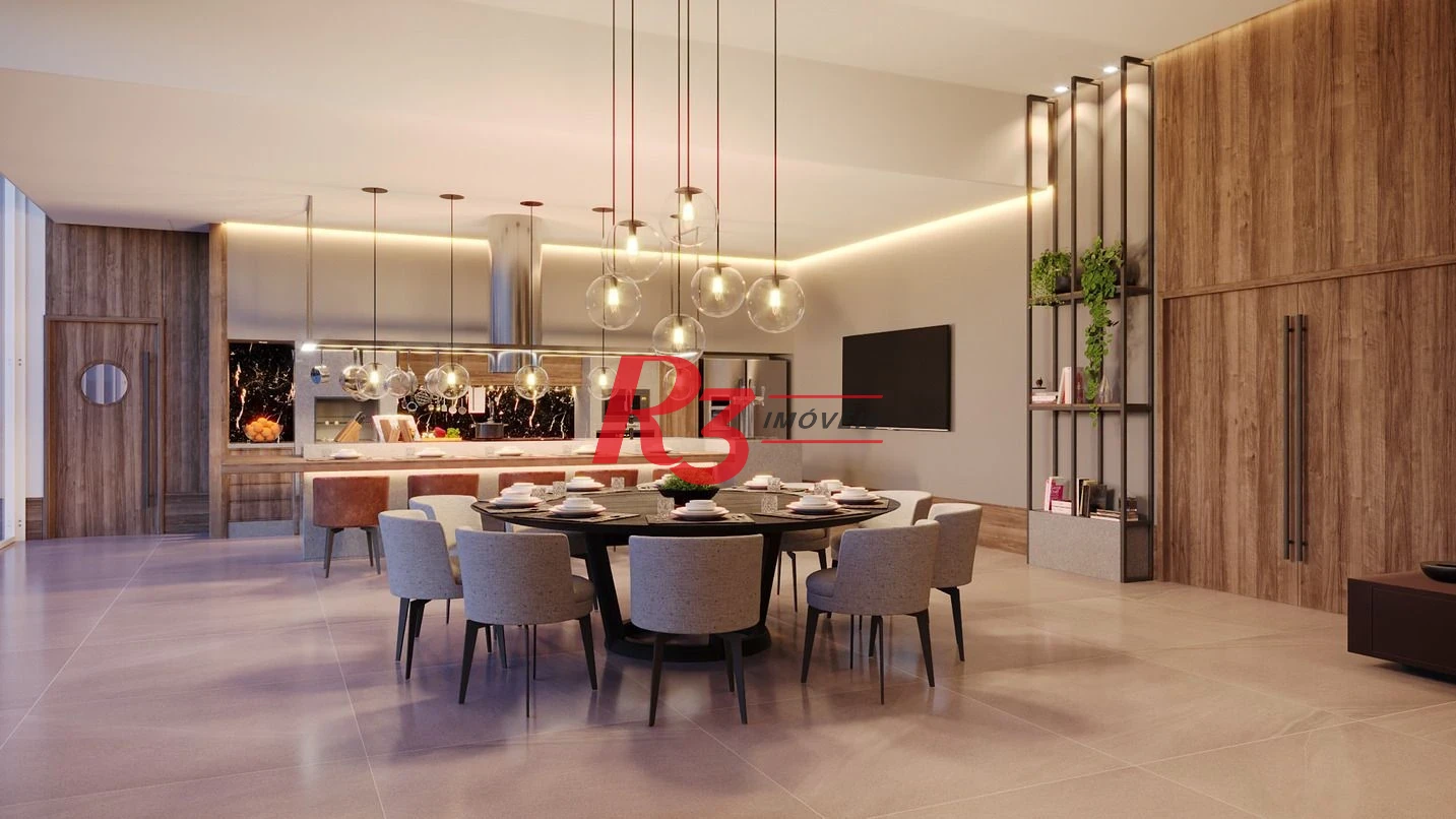 Apartamento à venda, 227 m² por R$ 5.190.000,00 - Ponta da Praia - Santos/SP