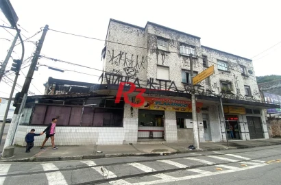 Terreno à venda, 245 m² por R$ 1.650.000,00 - Vila Nova - Santos/SP