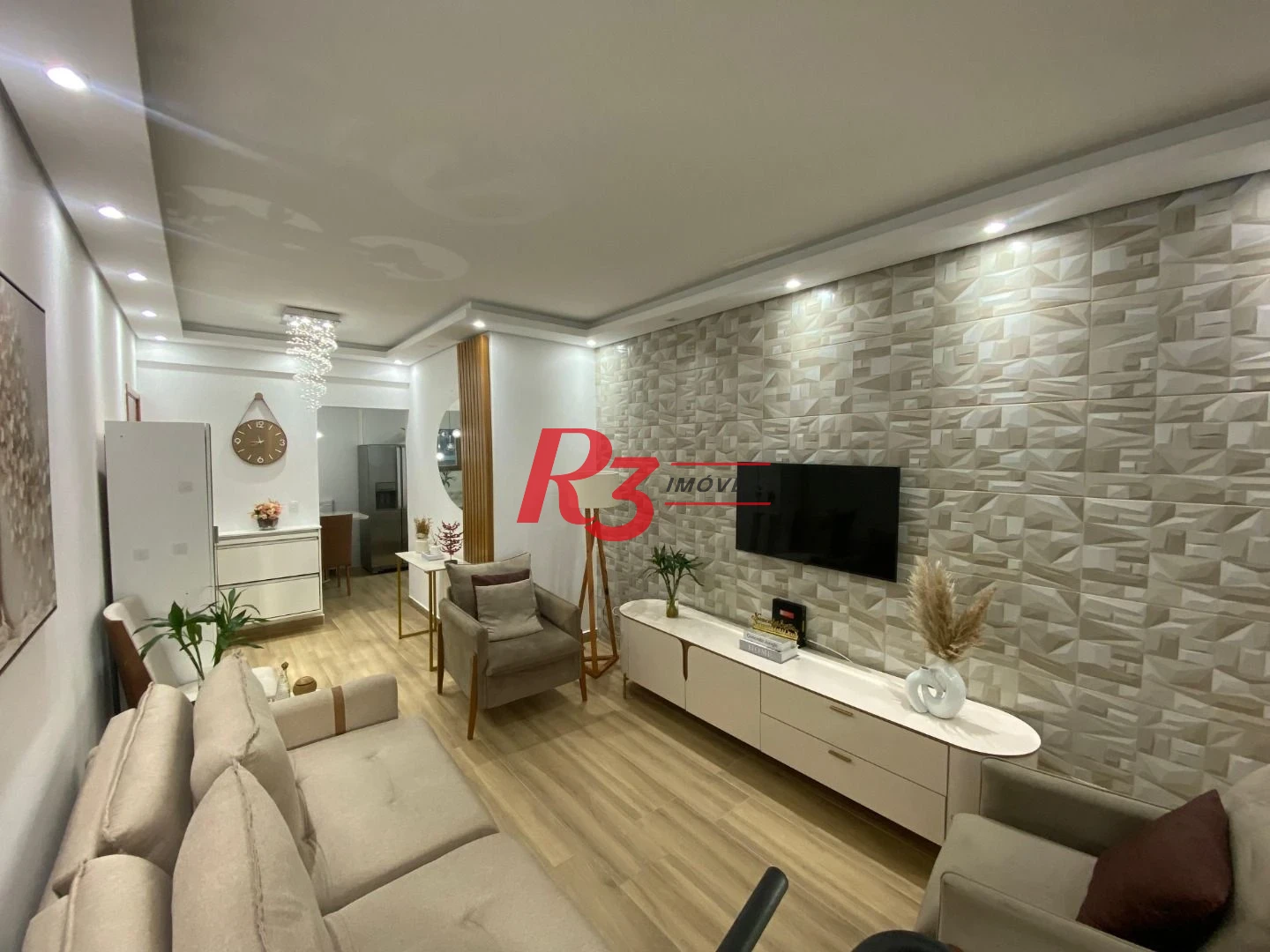 Apartamento à venda, 100 m² por R$ 690.000,00 - Marapé - Santos/SP