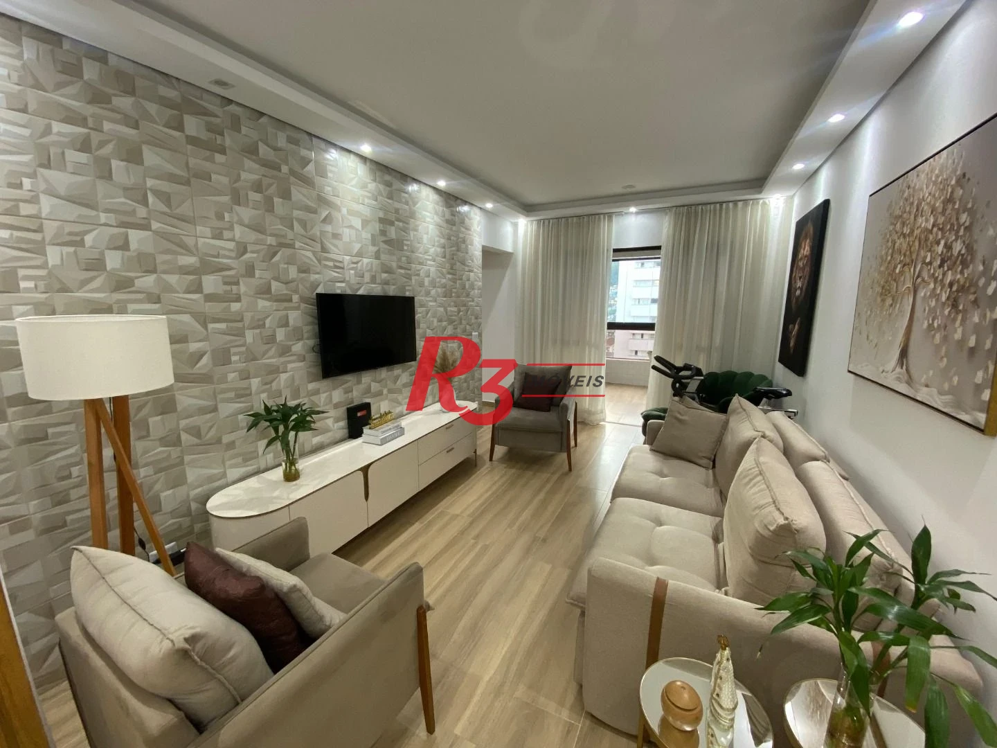 Apartamento à venda, 100 m² por R$ 690.000,00 - Marapé - Santos/SP