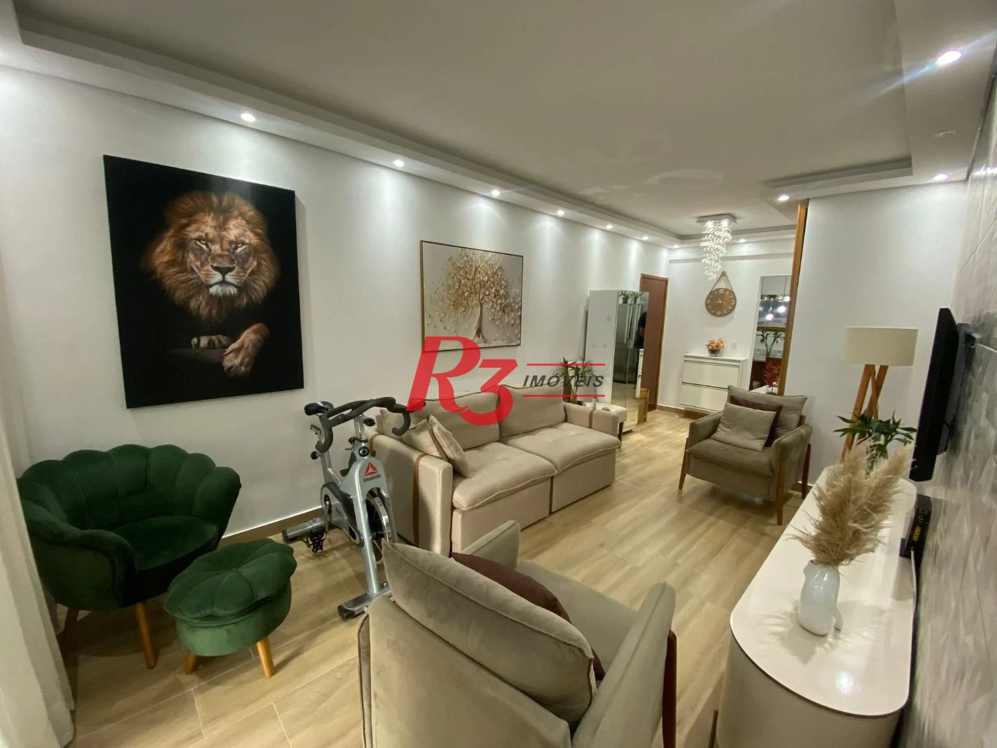 Apartamento à venda, 100 m² por R$ 690.000,00 - Marapé - Santos/SP