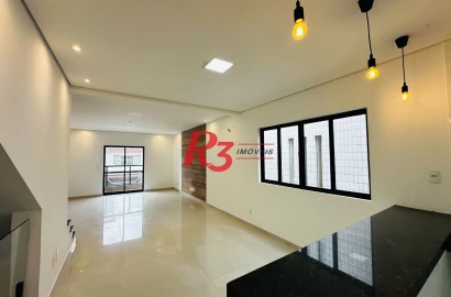 Sobrado com 3 dormitórios à venda, 220 m² por R$ 1.600.000,00 - Embaré - Santos/SP