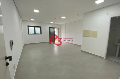 Sala à venda, 43 m² por R$ 300.000,00 - Valongo - Santos/SP