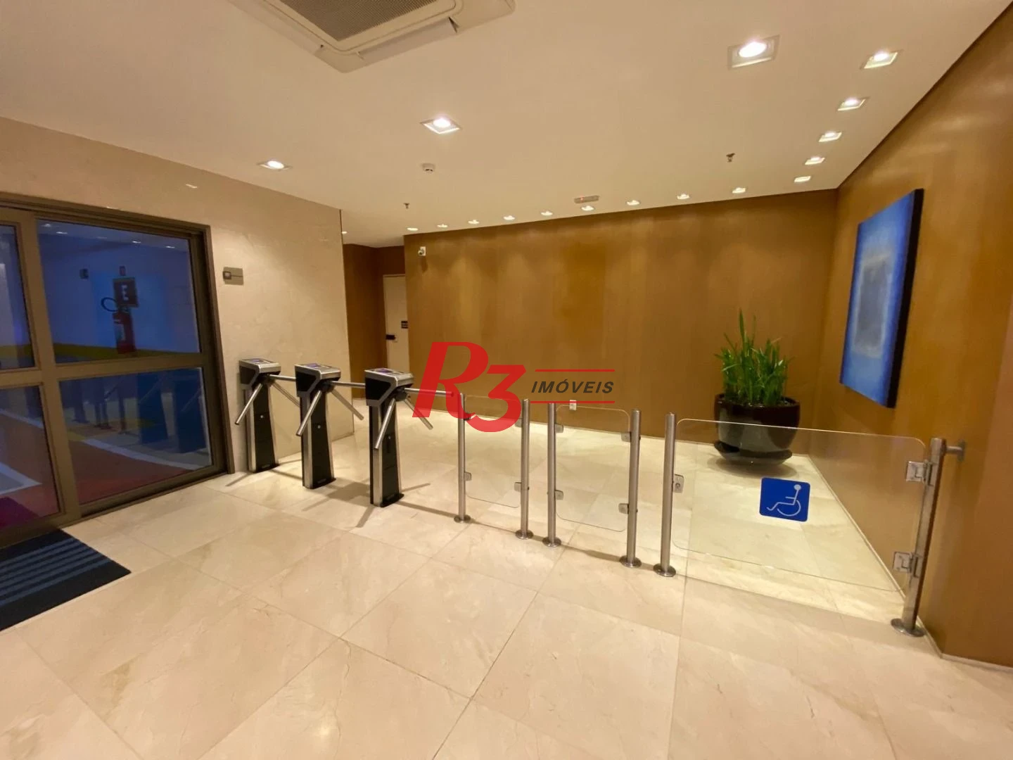 Sala à venda, 43 m² por R$ 300.000,00 - Valongo - Santos/SP