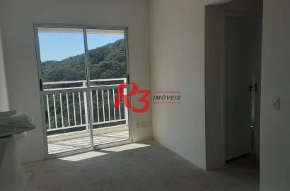 Apartamento com 3 dormitórios à venda, 65 m² por R$ 383.000,00 - Morro de Nova Cintra - Santos/SP